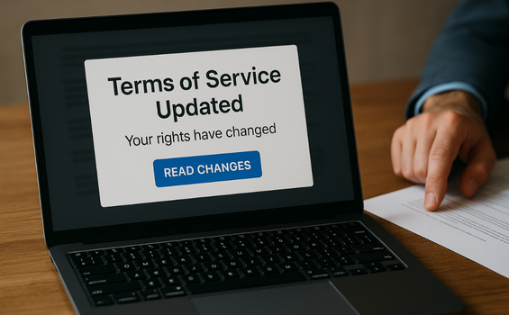 Your Rights When a Company Changes Terms of Service Without Your Consent